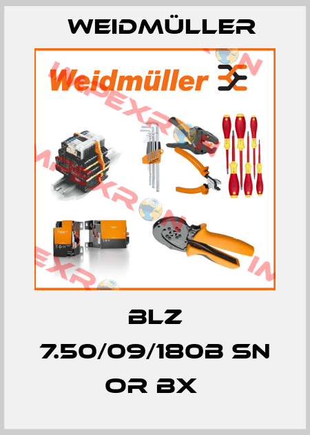 BLZ 7.50/09/180B SN OR BX  Weidmüller