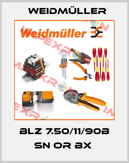 BLZ 7.50/11/90B SN OR BX  Weidmüller