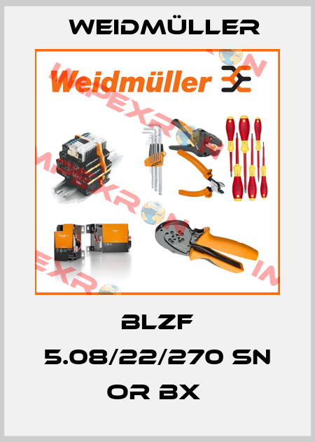 BLZF 5.08/22/270 SN OR BX  Weidmüller