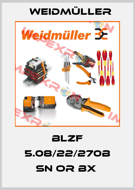 BLZF 5.08/22/270B SN OR BX  Weidmüller
