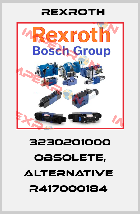 3230201000 obsolete, alternative  R417000184  Rexroth