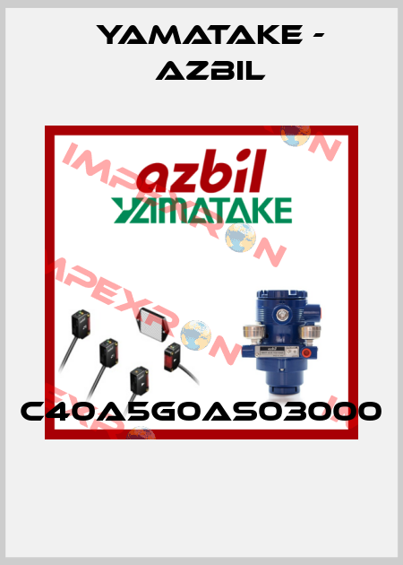 C40A5G0AS03000  Yamatake - Azbil