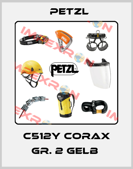 C512Y CORAX GR. 2 GELB  Petzl