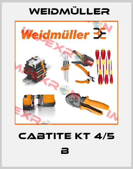 CABTITE KT 4/5 B  Weidmüller