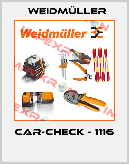 CAR-CHECK - 1116  Weidmüller