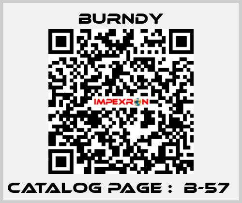 CATALOG PAGE :  B-57  Burndy