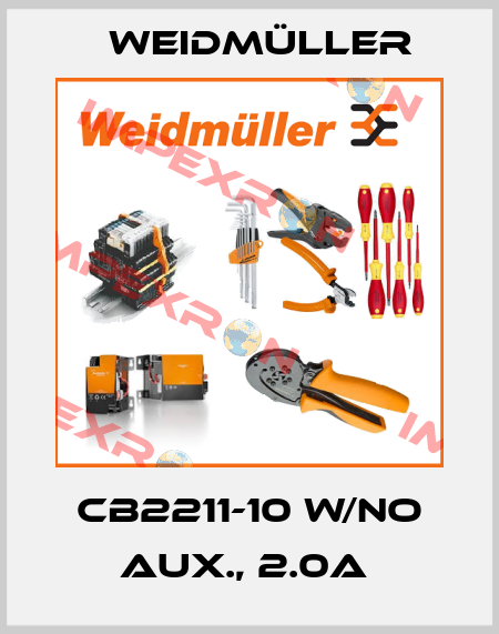 CB2211-10 W/NO AUX., 2.0A  Weidmüller
