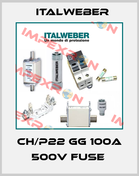 CH/P22 GG 100A 500V FUSE  Italweber