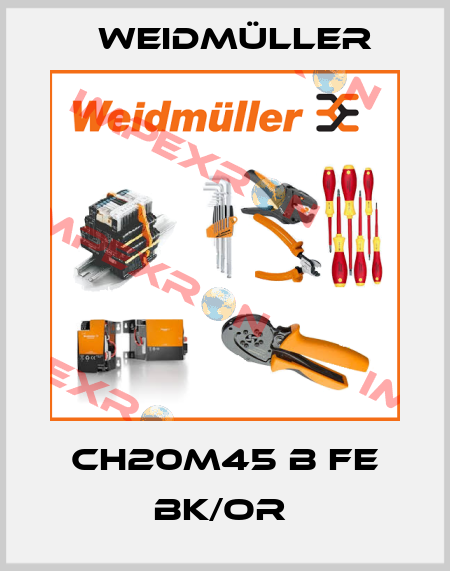 CH20M45 B FE BK/OR  Weidmüller