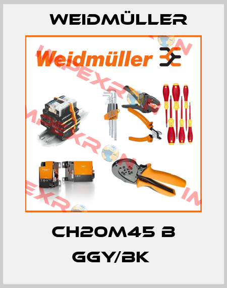 CH20M45 B GGY/BK  Weidmüller