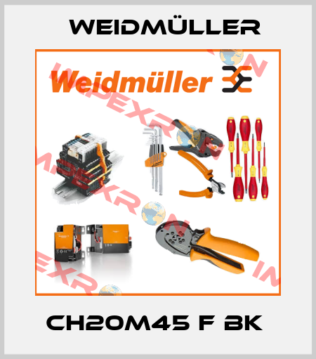 CH20M45 F BK  Weidmüller