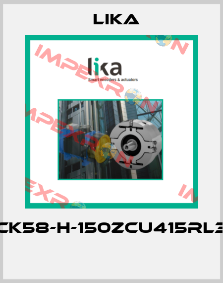 CK58-H-150ZCU415RL3  Lika