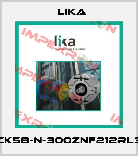 CK58-N-300ZNF212RL3 Lika