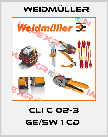 CLI C 02-3 GE/SW 1 CD  Weidmüller