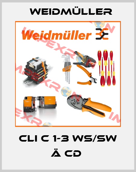 CLI C 1-3 WS/SW Ä CD  Weidmüller