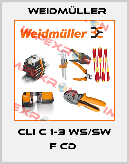 CLI C 1-3 WS/SW F CD  Weidmüller