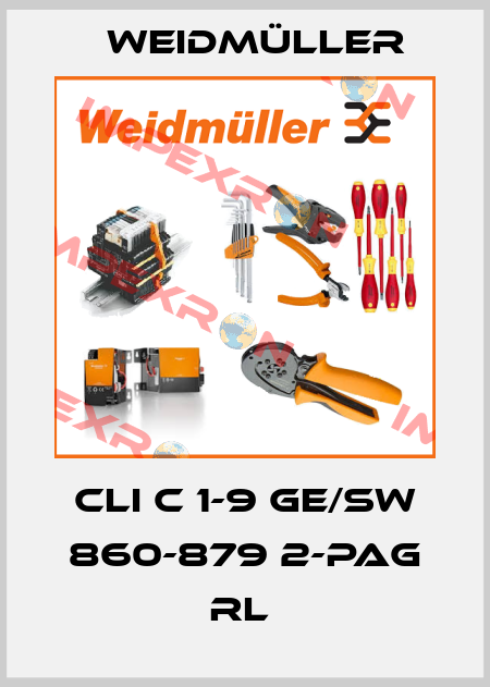 CLI C 1-9 GE/SW 860-879 2-PAG RL  Weidmüller