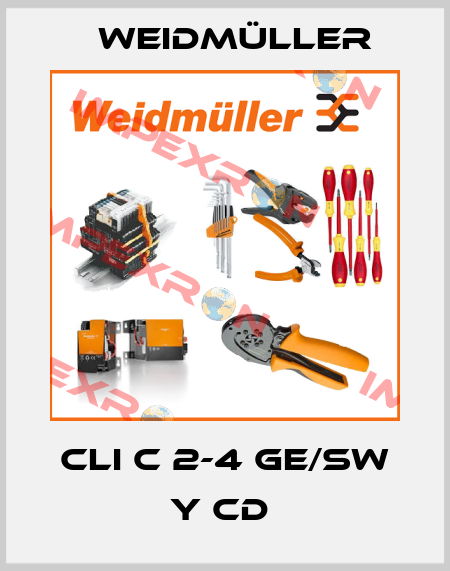 CLI C 2-4 GE/SW Y CD  Weidmüller
