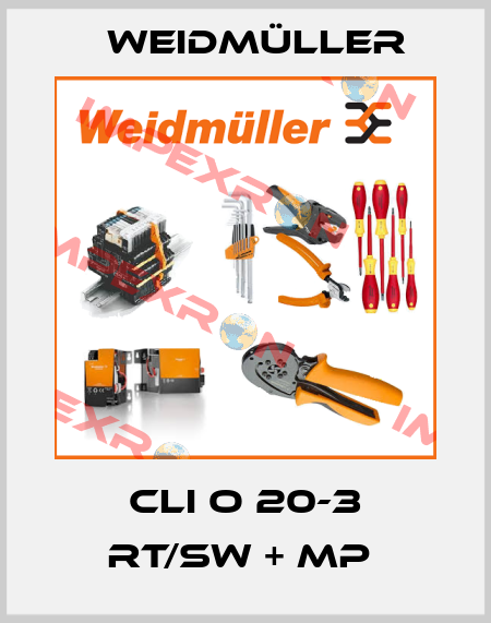 CLI O 20-3 RT/SW + MP  Weidmüller