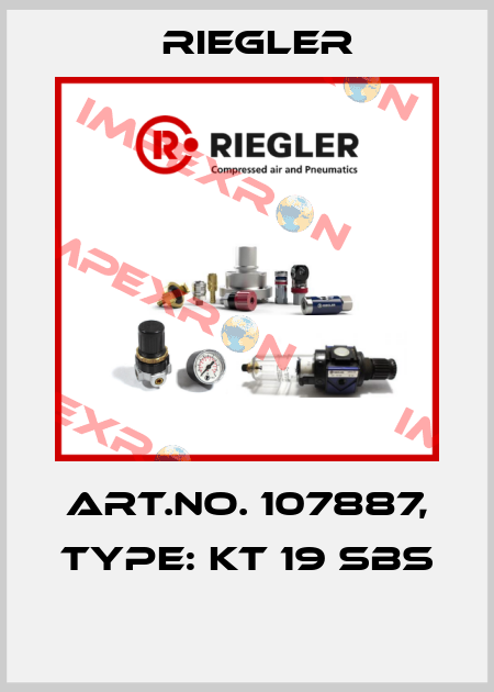 Art.No. 107887, Type: KT 19 SBS  Riegler