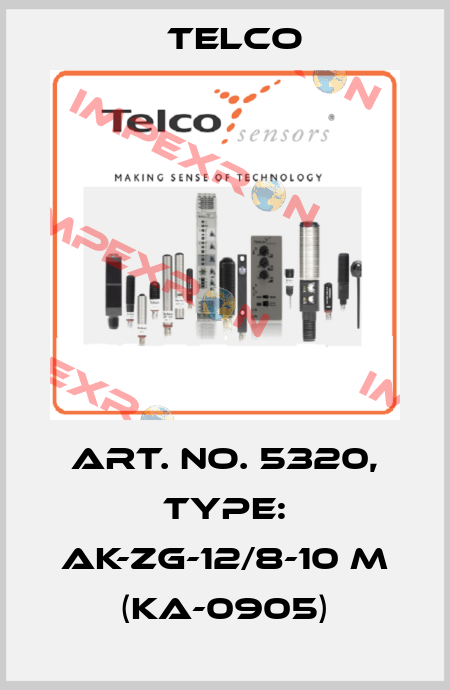 Art. No. 5320, Type: AK-ZG-12/8-10 m (KA-0905) Telco
