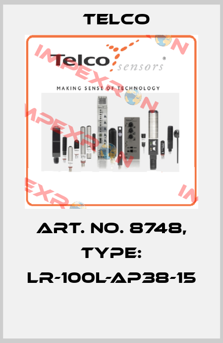 Art. No. 8748, Type: LR-100L-AP38-15  Telco