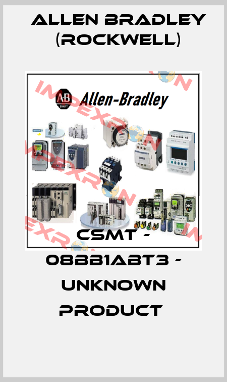 CSMT - 08BB1ABT3 - unknown product  Allen Bradley (Rockwell)