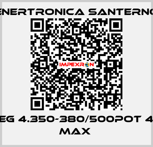 DCREG 4.350-380/500POT 440V MAX  Enertronica Santerno