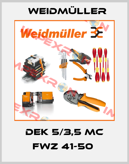 DEK 5/3,5 MC FWZ 41-50  Weidmüller