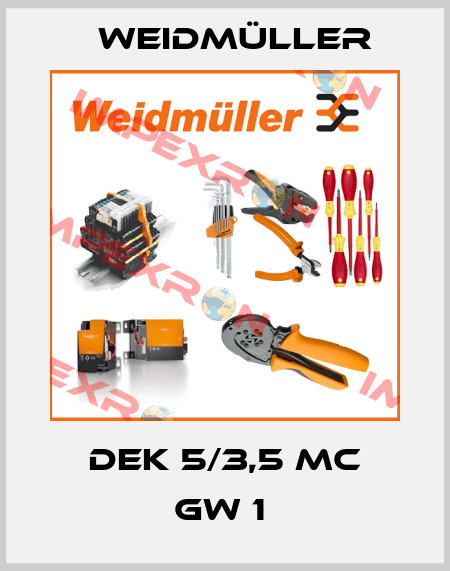 DEK 5/3,5 MC GW 1  Weidmüller