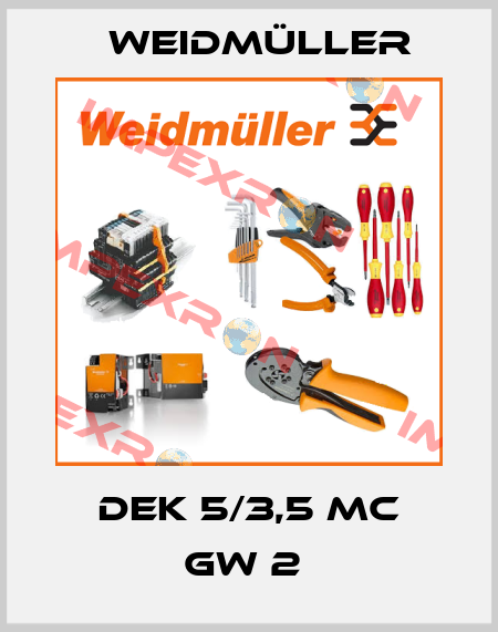 DEK 5/3,5 MC GW 2  Weidmüller