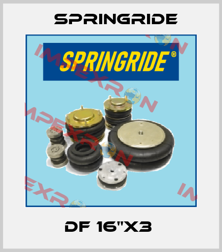 DF 16"X3  Springride