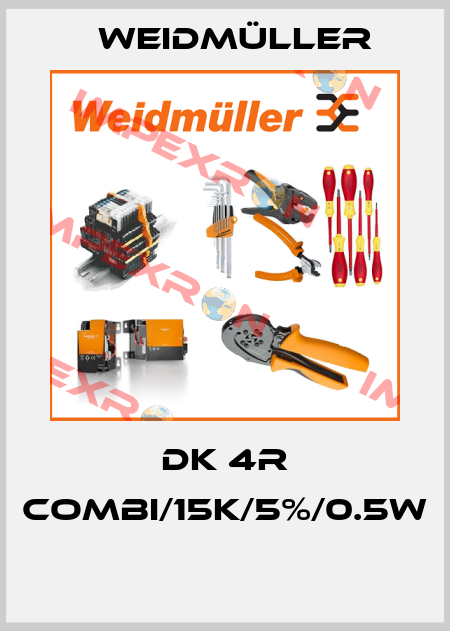 DK 4R COMBI/15K/5%/0.5W  Weidmüller