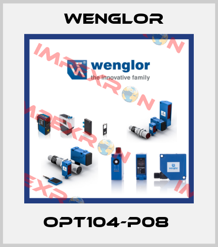 OPT104-P08  Wenglor