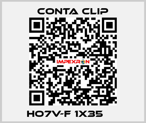 HO7V-F 1X35      Conta Clip