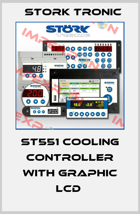ST551 cooling controller with graphic LCD  Stork tronic