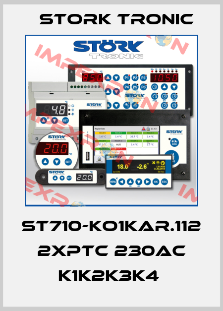 ST710-KO1KAR.112 2xPTC 230AC K1K2K3K4  Stork tronic