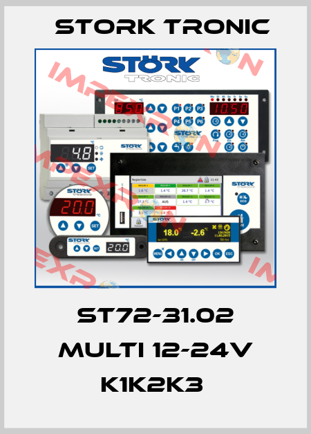 ST72-31.02 Multi 12-24V K1K2K3  Stork tronic