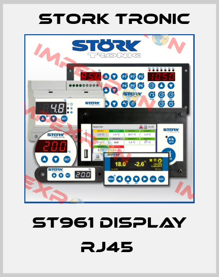 ST961 Display RJ45  Stork tronic