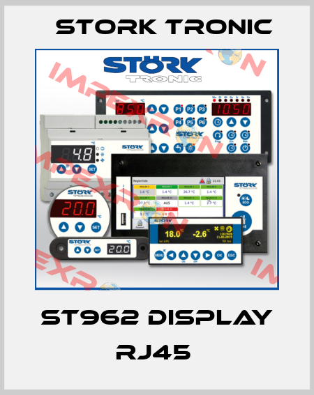 ST962 Display RJ45  Stork tronic