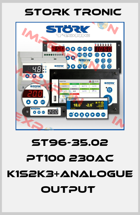 ST96-35.02 PT100 230AC K1S2K3+analogue output  Stork tronic