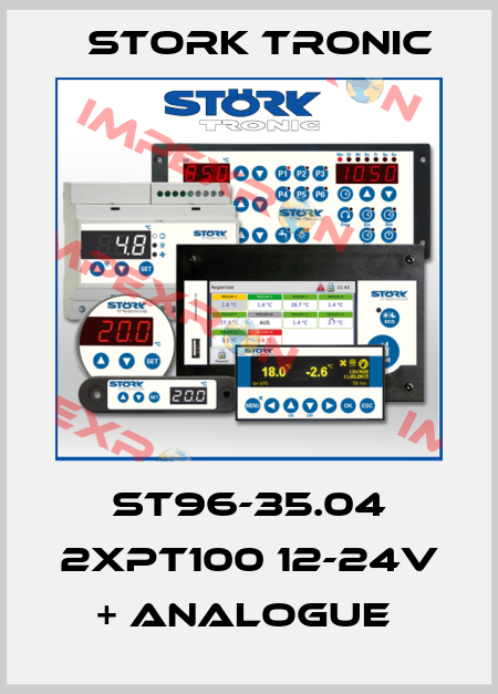 ST96-35.04 2xPT100 12-24V + analogue  Stork tronic