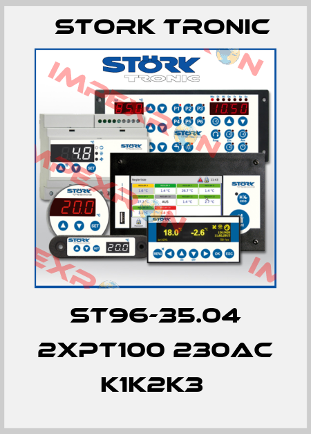 ST96-35.04 2xPT100 230AC K1K2K3  Stork tronic