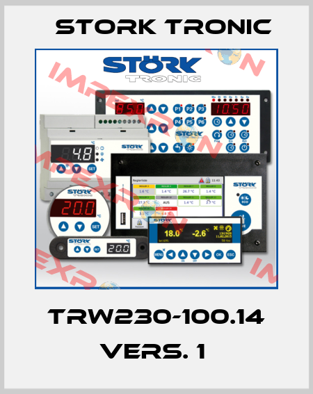 TRW230-100.14 Vers. 1  Stork tronic