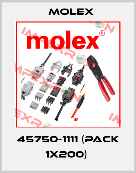 45750-1111 (pack 1x200)  Molex