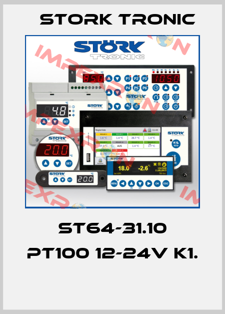ST64-31.10 PT100 12-24V K1.  Stork tronic