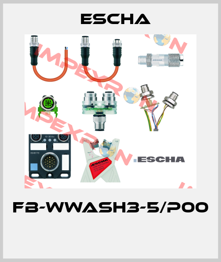 FB-WWASH3-5/P00  Escha
