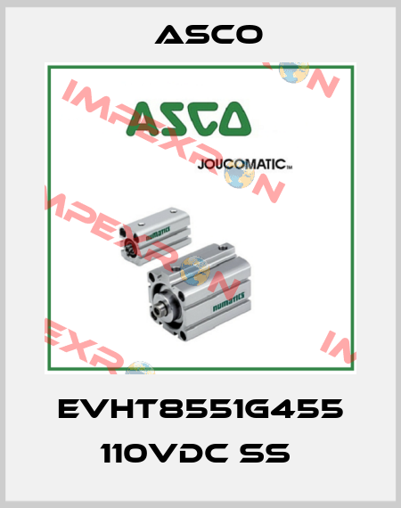 EVHT8551G455 110VDC SS  Asco