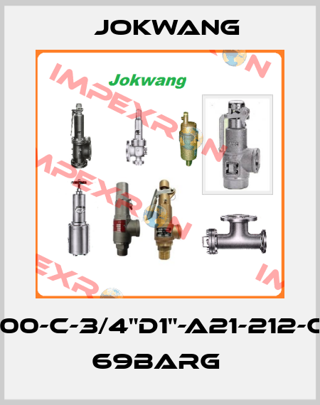 FF100-C-3/4"D1"-A21-212-CN2 69BARG  Jokwang