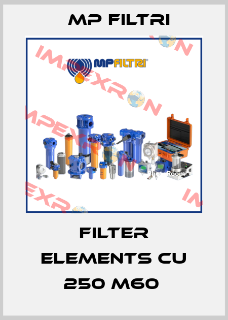 FILTER ELEMENTS CU 250 M60  MP Filtri